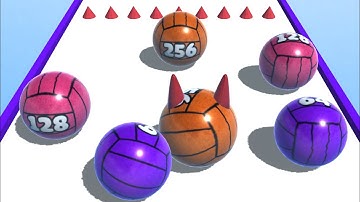 Ball Merge 2048 - All Levels Gameplay Android, iOS