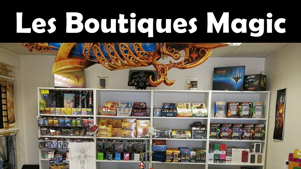 jeu de paume Les boutiques Magic, l'envers du décor - Avec William de Quartier Geek