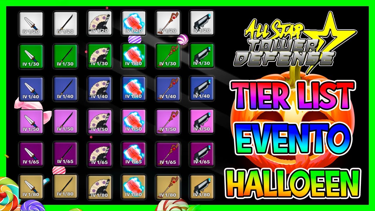 A MELHOR TIER LIST da NOVA ATUALIZAÇÃO DO ALL STAR TOWER DEFENSE!!! *tier  list* 