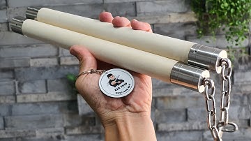 🇻🇳 CÔN GỖ BẠCH LẠP (Đầu xoay inox, bọc đuôi)