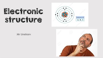 Electronic structure