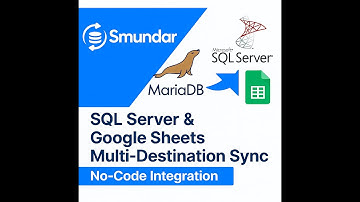 MariaDB to SQL Server & Google Sheets Sync | Multi-Destination Tutorial in Smundar