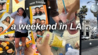 a weekend in la - trying erewhon smoothies, partying at universal studios, browsing little tokyo