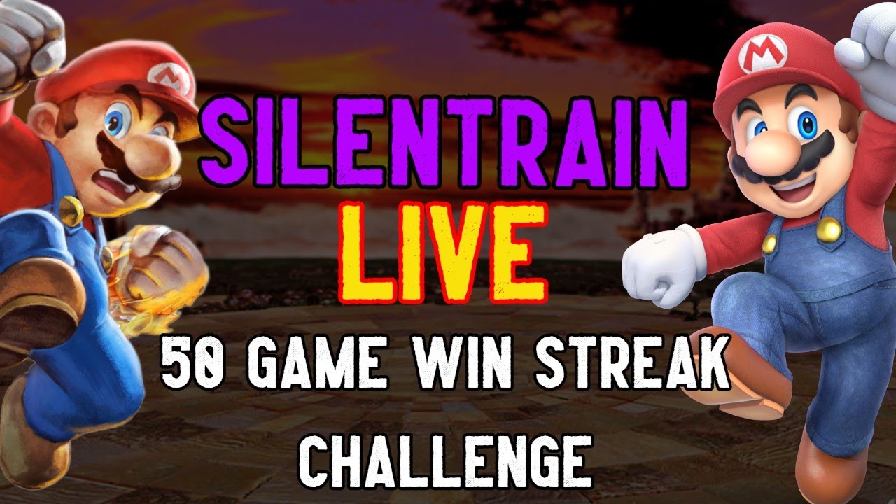 50 GAME WIN STREAK Challenge with MARIO Day 1 - YouTube