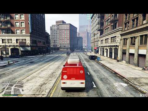 Grand Theft Auto 5 Enhanced - Bus - Gameplay (PC UHD) [4K60FPS]