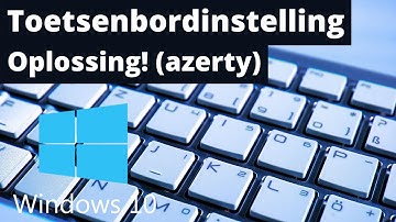 Change keyboard settings in WINDOWS 10 | 👉 Azerty - Qwerty problem (Solution!)