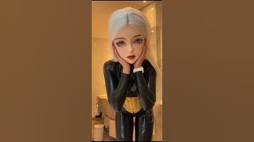 Hollywood disguise: become an anime character, beautiful girl in a kigurumi mask