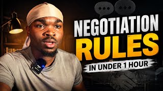 Learning The Keys To Negotiation In Less Than an Hour (Never Split The Difference: Chapter 1)