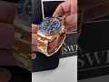 Rolex Submariner Yellow Gold Blue Dial Ceramic Bezel Mens Watch 116618 Review | SwissWatchExpo