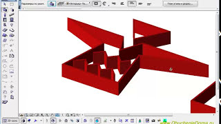 ArchiCad.(архикад). Урок 2. Окно 3d изображения. (Алексей Каширский) ArchiCad.(архикад). Урок 2. Окно 3d изображения. (Алексей Каширский)