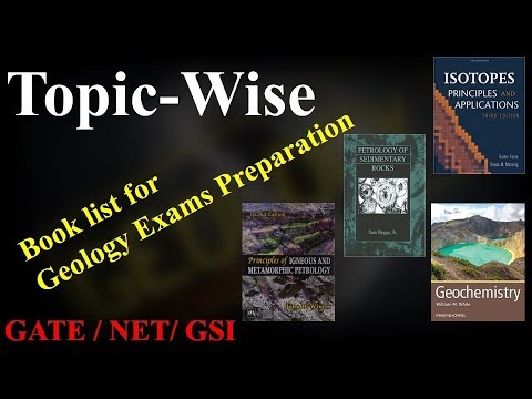 Geology Book List - TOPIC WISE | Geology Concepts