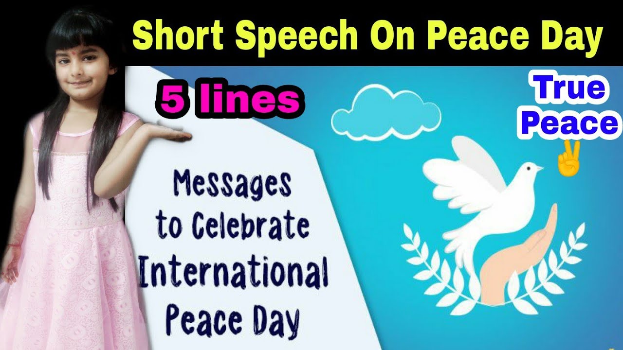 speech on the topic world peace day