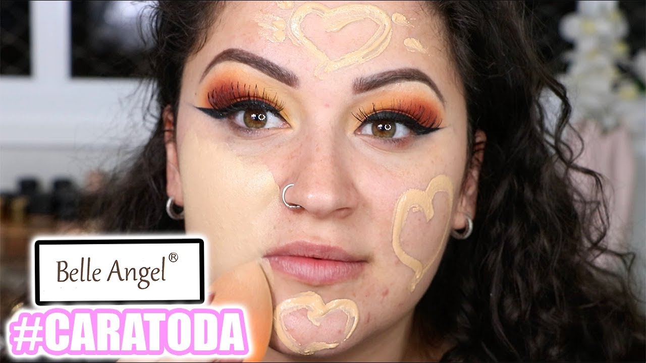 MAQUIAGEM SÓ COM BELLE ANGEL! #CARATODA