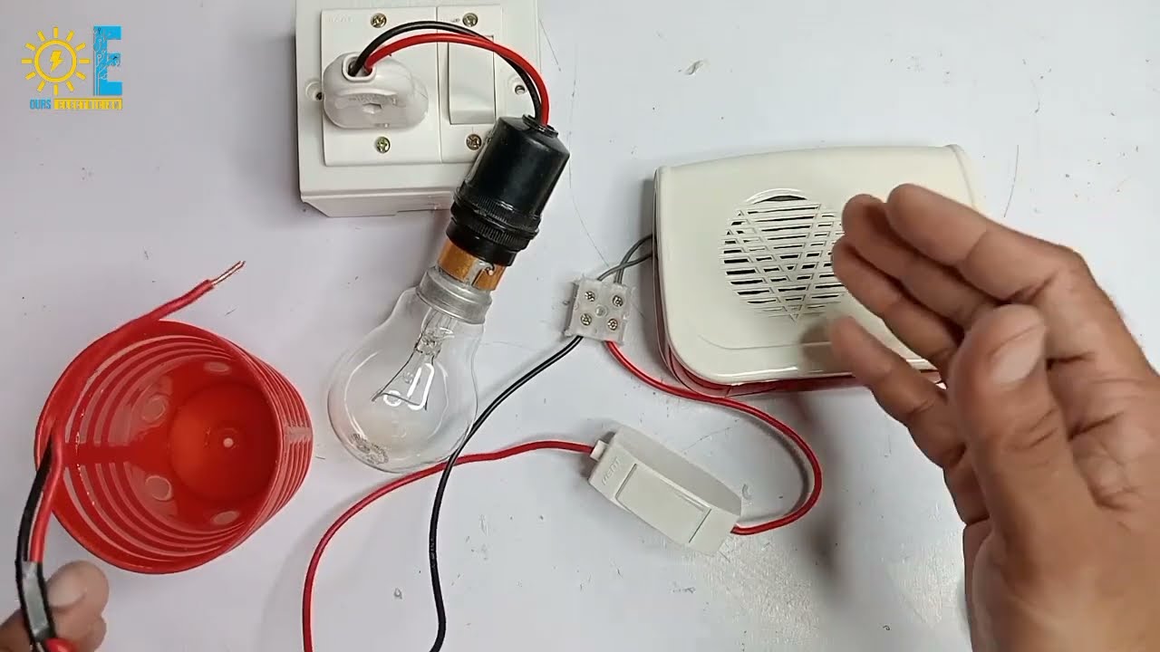 door bell se water overflow alarm kaise banaye / how to make water overflow alarm at home YouTube