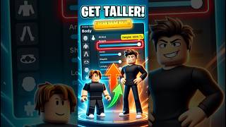 How to Make Your Roblox Avatar Taller! 📏🔥 #shorts #roblox