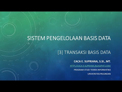 Video: Apakah keadaan konsisten dalam pangkalan data?