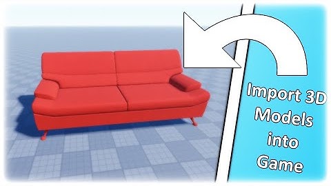 ROBLOX - How to Import 3D Models into your Game!