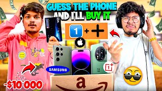 Guess The Mobile Brand And I’LL Buy IT Challenge😍📲 Spending ₹5,00,000 -Ritik Jain Vlogs