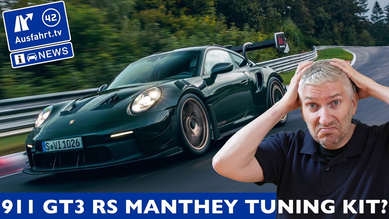 Porsche 911 GT3 RS Manthey Tuning Kit - Ein Traum aus CfK? - Der Preis ...