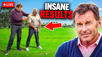 Sir Nick Faldo Fixes An Amateur