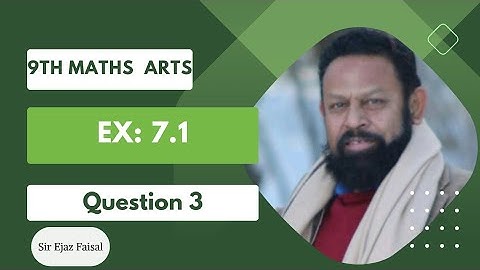 Class 9 Maths Arts Group - Exercise 7.1 Question 3 Solution