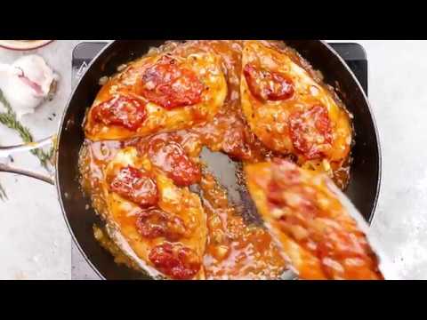 CREAMY SUN-DRIED TOMATO SAUCE CHICKEN
