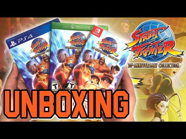 Street Fighter V (PS4) Unboxing!! 