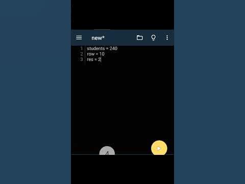 Python trick - 2: How to divide an integer in Python.Watch till the end ...