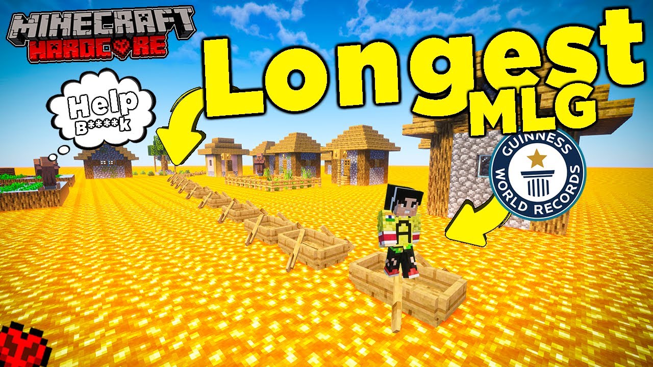 I Brock Most Famous Minecraft World Record ! ( Hindi )