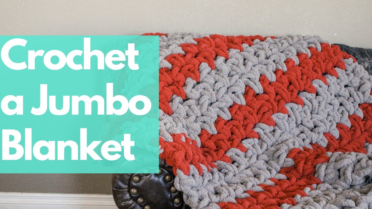 How To Make Jumbo Yarn Blanket Crochet Pattern Online