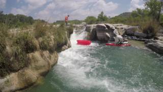 Shooting dolan falls...on an inflatable may 2017