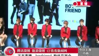 120519 Boyfriend 1st date with you in Shanghai   Press con