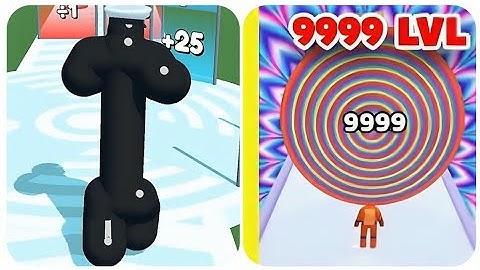 Noob Vs Pro Layer Man run 3D Vs Tall Man Run max To Level Gameplay