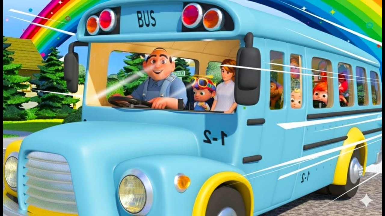 “🚍🎶 Wheels on the Winter Bus | Fun & Frosty Kids Song for All Ages! ❄️✨”