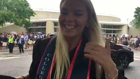 Amy's Graduation in Radford University