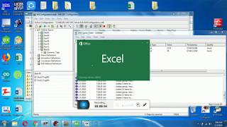 PLC to Excel data Transfer using KEPServer OPC