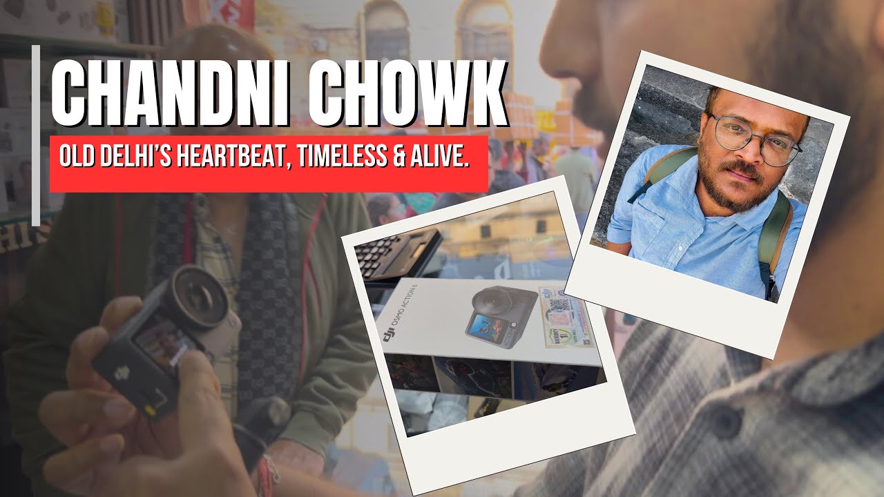 Friend Bought Action Pro 6 🤯 | Street Food & Red Fort Vlog | Old Delhi Diaries