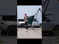 Beach hammock, who says no? #rivian #offroad #oregon