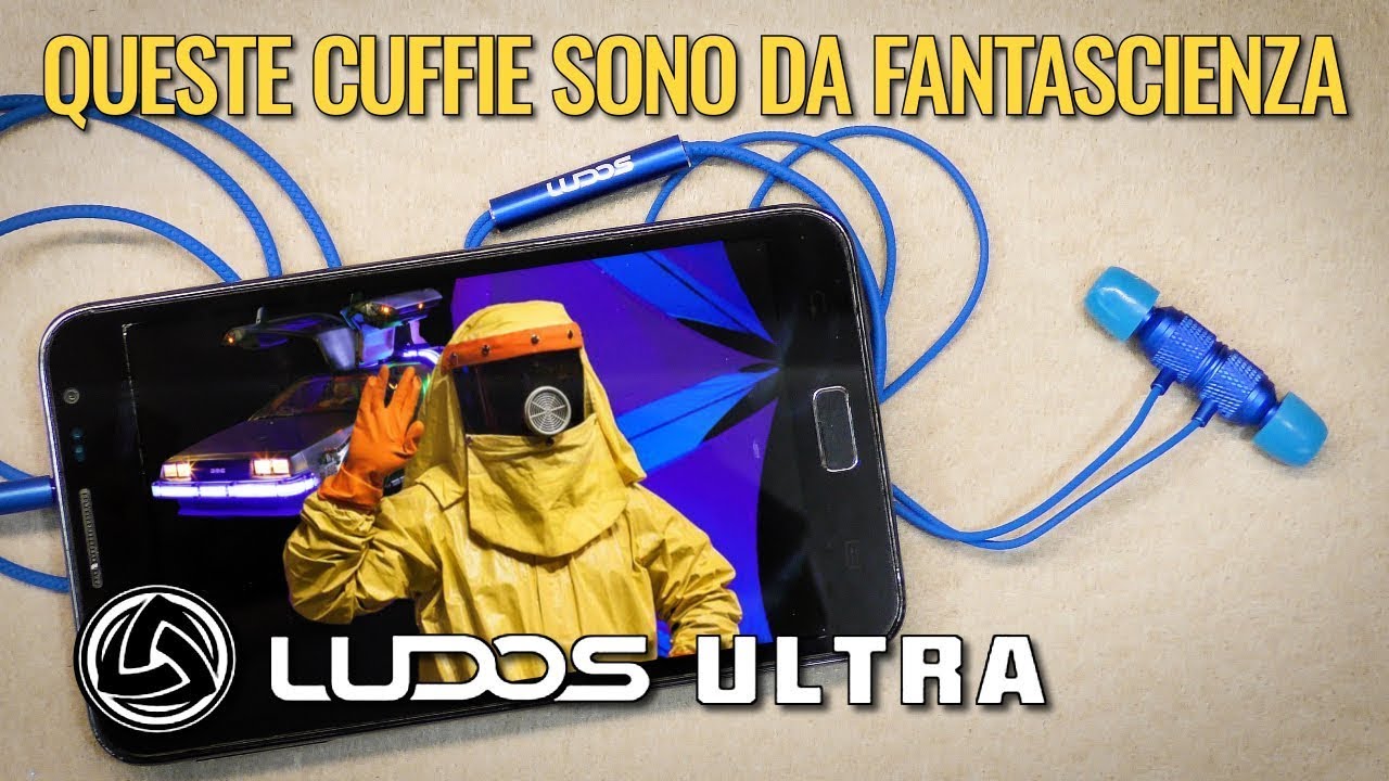 LUDOS ULTRA: Queste cuffie sono da fantascienza - YouTube