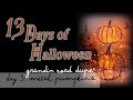 13 DAYS of HALLOWEEN / DAY 5 METAL PUMPKIN / GRANDIN ROAD DUPE / Dollar Tree DIY