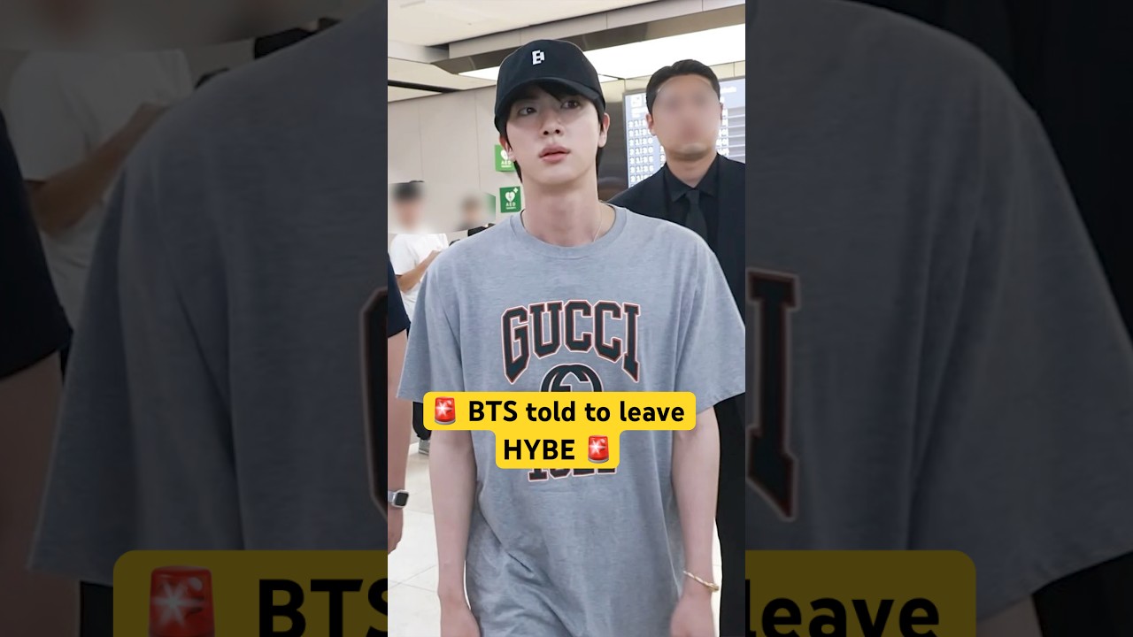 🚨 Fans are angry after BTS was advised to leave HYBE 