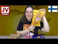 BALLS! Tasting Finnish crisps / savoury snacks (food from Finland)