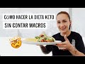 🤯 CÓMO HACER LA DIETA KETO SIN CONTAR MACROS | ESTRATEGIA PARA INCIAR KETO | Manu Echeverri