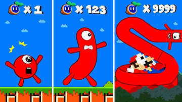 Finish The Pattern? Every Seed Makes Circle Block Length INCREASE in Mario Maze | GM Animation