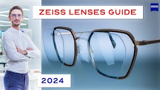 Zeiss Complete lens portfolio 2024  Every Lens Option from ClearView to PhotoFusion X