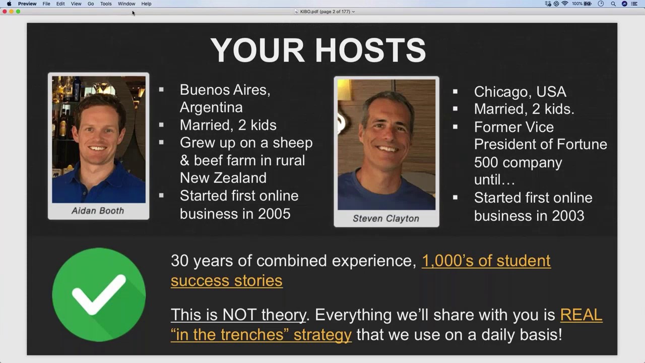 The Kibo Code Live Training - $72K/Month Case Study