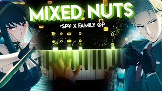 Mixed Nuts - Spy x Family OP | Official HIGE DANdism (piano)