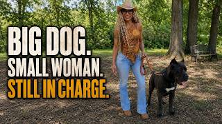 Big Dogs. Small Woman. How I Earned My Place in the Cane Corso World | Twelve Titans Kennels