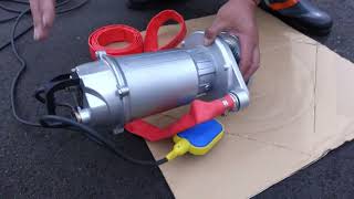 商品紹介動画付 水中ポンプ 電動 アルミ製 100V 750W 吐出量 最大50