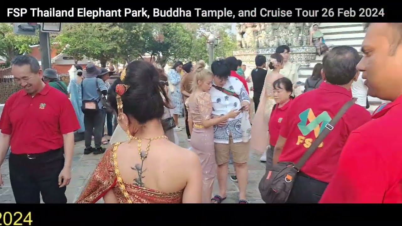 Thailand Event Buddha Temple, Elephant Park, Cruise Tour